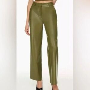 Aritiza Olive Green Women's Pants